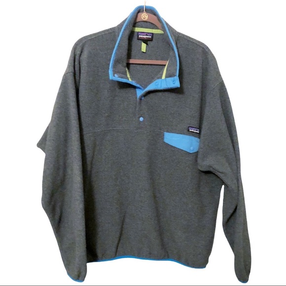 Patagonia Other - Patagonia Synchilla gray pullover with snap front . Men’s XL